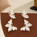 Butterfly Enamel Earrings