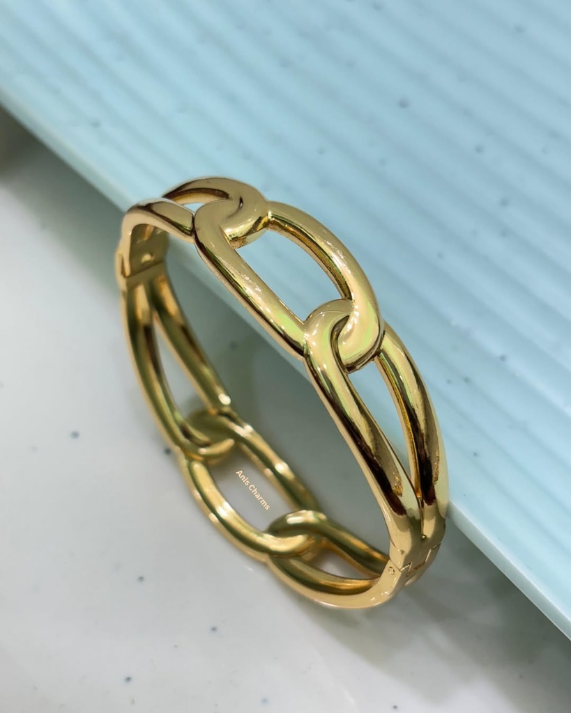 Golden Link Bracelet