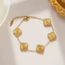 Golden Clover Bracelet