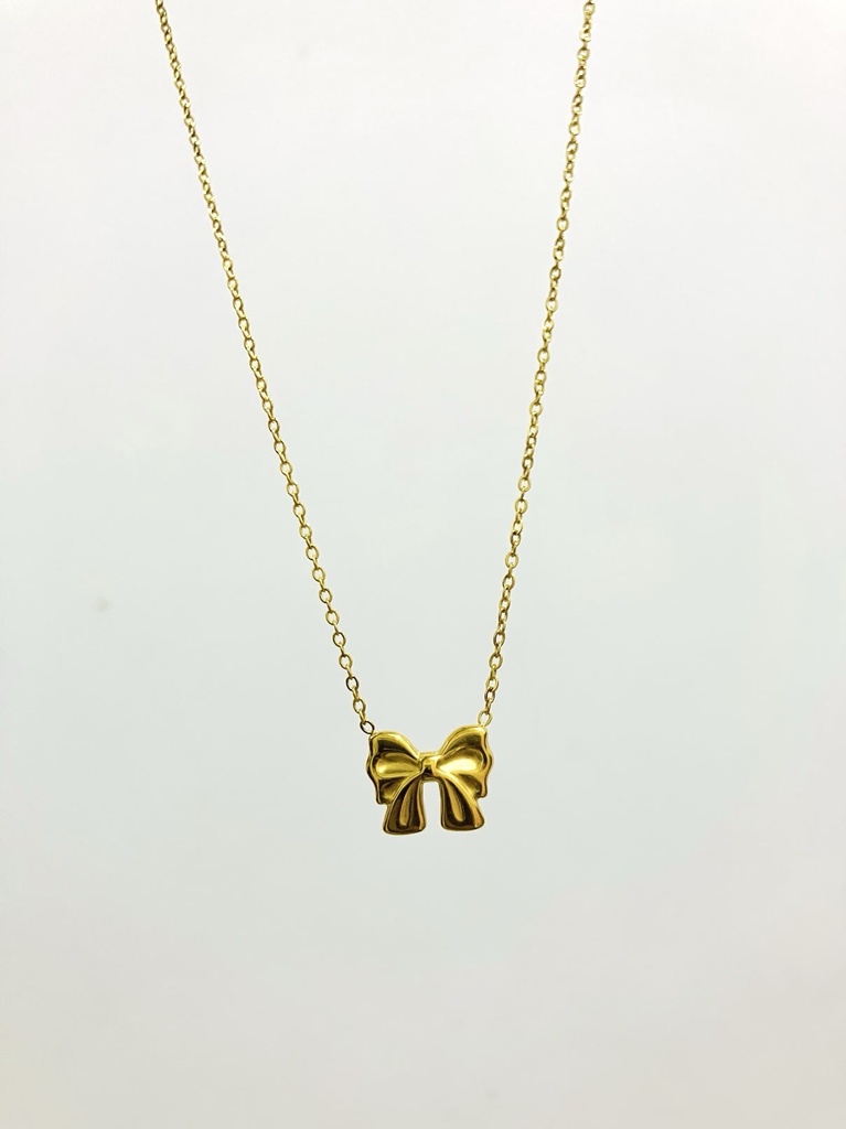 Elegant Bow Necklace