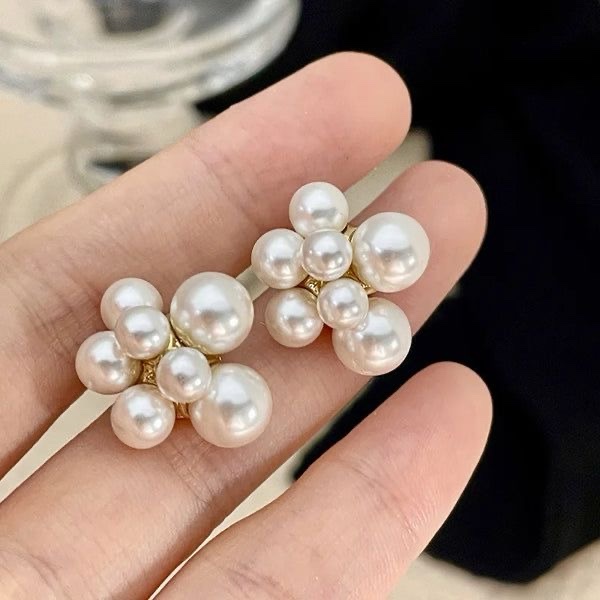 Pearl Tassel Earrings