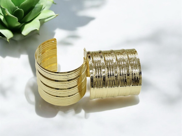 Royal Stripes Cuff Bracelet