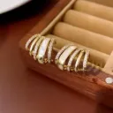 Crystal 4 Claws Earrings