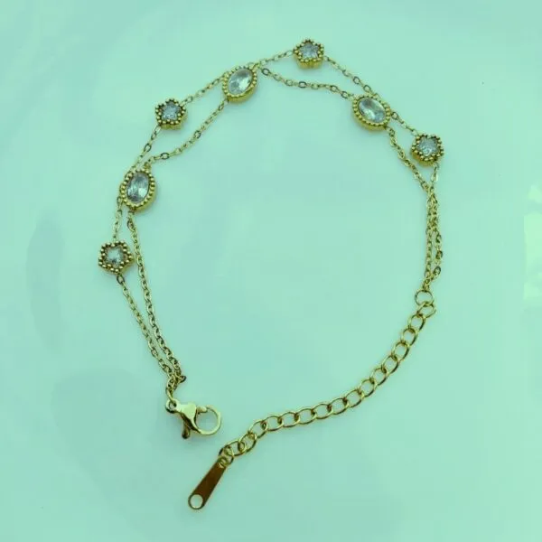 Double Layer Sparkle Bracelet