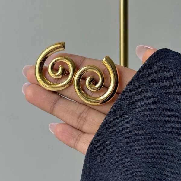 Classy Coil Earrings