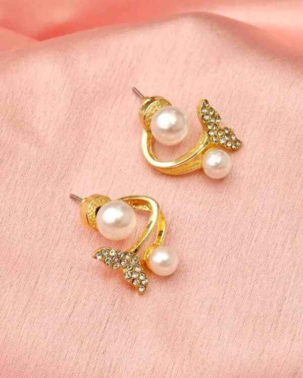 Mermaid Pearl Korean Earrings