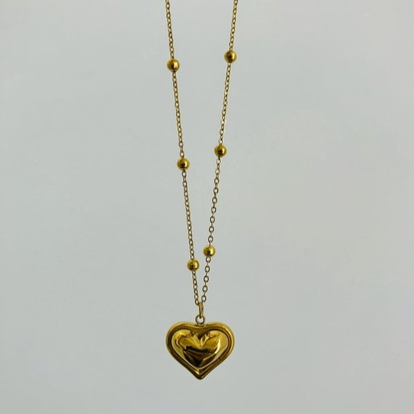 Bold Heart Necklace