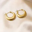 Golden Luxe Hoop Earrings
