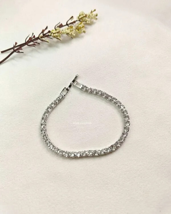 Cubic Zirconia Tennis Bracelet